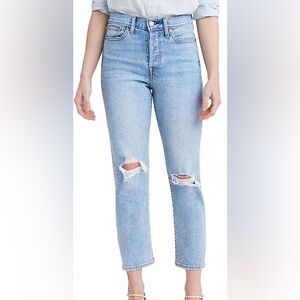 Levi Women's Wedgie Straight Jeans, 27